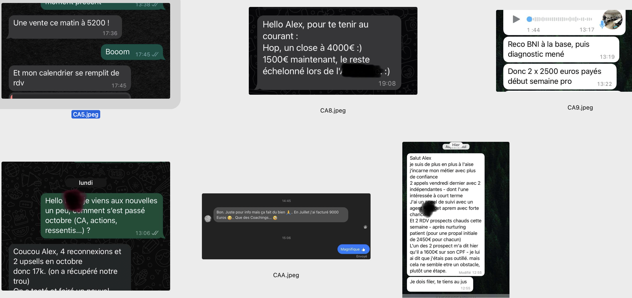 retours clients alexandre spiga1